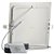 Luminária Plafon LED 18W 22x22 Quadrado Embutir Branco Quente 3000k - Imagem 2
