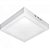 Luminária Plafon LED 18W 22x22 Quadrado Sobrepor Branco Quente 3000k - Imagem 4