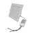 Luminária Plafon LED 25W 30x30 Quadrado Embutir Branco Frio 6000k - Imagem 2
