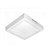 Kit 10 Luminárias Plafon LED 25W 30x30 Quadrado Sobrepor Branco Quente 3000k - Imagem 4