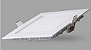 Kit 10 Luminárias Plafon LED 3W 8x8 Quadrado Embutir Branco Quente 3000k - Imagem 3