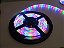 Kit 10 Fitas LED 5 Metros Siliconada 3528 RGB Multicolorido Prova D'água + Fonte - Imagem 2