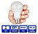 Lâmpada 8W Super LED Bulbo Bivolt Branco Frio 6000k - Imagem 5