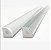 Perfil Alumínio Slim 16MM Branco Para Fita Led Sobrepor Canto 2metros - Imagem 2