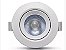 Spot 3W LED Dicróica COB Direcionavel Redondo Gesso Sanca De Embutir Branco Frio 6000k - Imagem 2