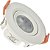Spot 3W LED Dicróica COB Direcionavel Redondo Gesso Sanca De Embutir Branco Quente 3000k - Imagem 1