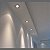 Spot 7W LED Dicróica Direcionavel Redondo Gesso Sanca De Embutir Branco Quente 3000k - Imagem 4
