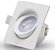 Spot 3W LED COB Dicróica Direcionavel Quadrado Gesso Sanca De Embutir Branco Quente 3000k - Imagem 2
