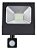 Refletor Holofote LED 20W Com Sensor de Presença A Prova d´Água Fotocélula Branco Frio 6000k - Imagem 2