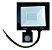 Refletor Holofote LED 20W Com Sensor de Presença A Prova d´Água Fotocélula Branco Frio 6000k - Imagem 1