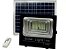 Refletor Painel Solar 40W LED Bateria Recarregavel Litio Com Controle Branco Frio IP67 - Imagem 1