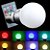 Lâmpada Bulbo 5W LED RGB 16 Cores Bivolt Com Controle - Imagem 2