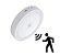 Luminaria Plafon LED 18W 22x22 Sobrepor Redondo Sensor de Presença Bivolt Branco Frio 6000K - Imagem 4