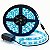 Fita LED 5 Metros 12v 3528 60 LEDs Azul IP20 + Fonte - Imagem 1