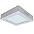 Luminária Plafon LED 6W 12x12 Quadrado Sobrepor Branco Frio 6000k - Imagem 1