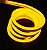 Perfil LED Flexível Sobrepor 120led / m 10x10 Rolo 50m Amarelo - Imagem 1