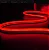 Perfil Flexivel Embutir Com Led / 12x12mm 50 Metros Vermelho - Imagem 2
