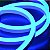 Perfil Flexivel Embutir 180Led/m 14x20 50 Metros Azul - Imagem 1