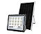 Refletor Painel Solar 1000W LED Bateria Litio Recarregável Com Controle Branco Frio IP67 - Imagem 1