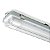 Luminária Hermética Tubular LED Sobrepor Cinza IP66 Para 1 ou 2 Tubular 120cm - Imagem 1