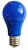 Lâmpada 7W LED Bolinha Azul - Imagem 1