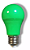 Lâmpada 7W LED Bolinha Verde - Imagem 1