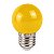 Lâmpada 1W LED Bolinha Amarela - Imagem 1