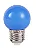Lâmpada 1W LED Bolinha Azul - Imagem 1
