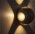 Luminária Arandela LED Esfera Preto 4 Focos Branco Quente 3000k - Externa - Imagem 4