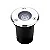 KIT 5 Spot Balizador LED 1W Embutir Para Chão Jardim e Piso Branco Quente IP67 A Prova D'Agua - Imagem 2
