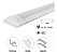 KIT 10 Lâmpada Linear Slim LED 72W/80W 240cm de Sobrepor Branco Frio 6000k - Imagem 5