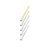 KIT 5 Lâmpada Tubular 18W 120cm LED Ho T8 Bivolt Branco Quente 3000k - Imagem 2