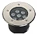 Kit 5 Spot Balizador LED 7W Embutir Para Chão Jardim e Piso Branco Frio IP67 A Prova D'Agua - Imagem 5