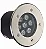 Kit 5 Spot Balizador LED 7W Embutir Para Chão Jardim e Piso Branco Frio IP67 A Prova D'Agua - Imagem 4