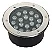 Kit 5 Spot Balizador LED 18W Embutir Para Chão Jardim e Piso Branco Quente IP67 A Prova D'Agua - Imagem 3