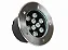 Kit 5 Spot Balizador LED 9W Embutir Para Chão Jardim e Piso Branco Frio IP67 A Prova D'Agua - Imagem 4