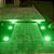 Kit 10 Spot Balizador LED 3W Embutir Para Chão Jardim, Piso e Escada Verde IP67 A Prova D'Agua - Imagem 6