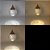 Luminária Pendente Cúpula Bolhas Cristal Dourado LED - 3 Cores - Imagem 5