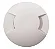 Kit 5 Luminaria Spot Balizador LED 1W de Chão e Piso Embutido 2 Fachos De Luz Branco Quente 3000k Branco - Imagem 4