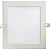 KIT 10 Luminária Plafon LED 25W 30x30 Quadrado Embutir Branco Frio 6000k - Imagem 1