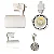 KIT 5 Spot 10W LED Branco para Trilho Eletrificado Branco Quente 3000k - Imagem 2