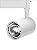 KIT 10 Spot 15W LED Branco para Trilho Eletrificado Branco Frio 6000k - Imagem 1