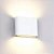 Luminária Arandela LED Pastilha 10W A Prova D'agua IP66 Branco Quente 3000k Externa - Carcaça Branca - Imagem 2
