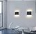 Luminária Arandela LED Pastilha 10W A Prova D'agua IP66 Branco Quente 3000k Externa - Carcaça Preta - Imagem 2