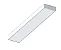 KIT10 Luminária Comercial Plafon Com Difusor Sobrepor para 2x Tubular 60cm - Imagem 1