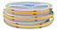 Fita LED 5 Metros Cob 3528 12v 320 Leds IP20 Vermelho - Imagem 3