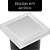 Balizador Mirror LED Quadrado 1W Embutir Para Chão Jardim e Piso IP67 A Prova D'Agua Branco Quente - 3000k - Imagem 5