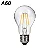 Lâmpada LED 4W Bulbo A60 Vintage Carbon Filamento Branco frio 6000k - Imagem 1