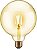 Lâmpada LED 4W Globo G125 Vintage Carbon Filamento Branco Quente 2200k - Imagem 2