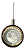 Pendente Lustre Globo Planeta Preto 3 Cores - Imagem 1